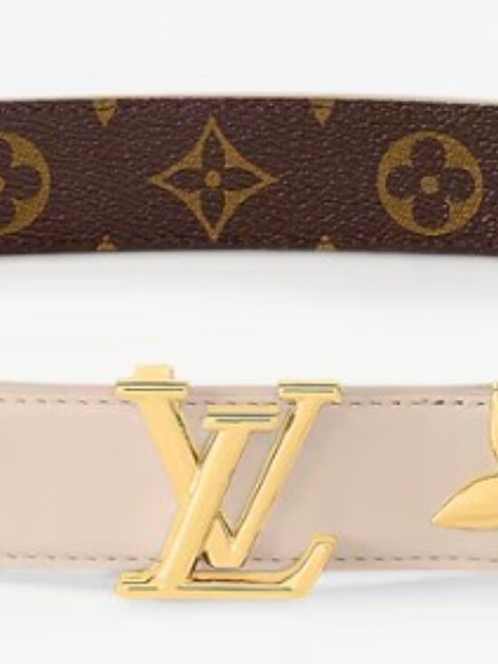 The Pretty LV Reversible Initiales Belt – Monogram / Beige main image 5